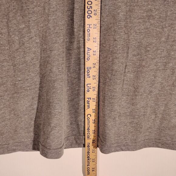 Volcom tshirt mens XL XLarge gray long sleeve graphic tee skate crew neck - Picture 5 of 7